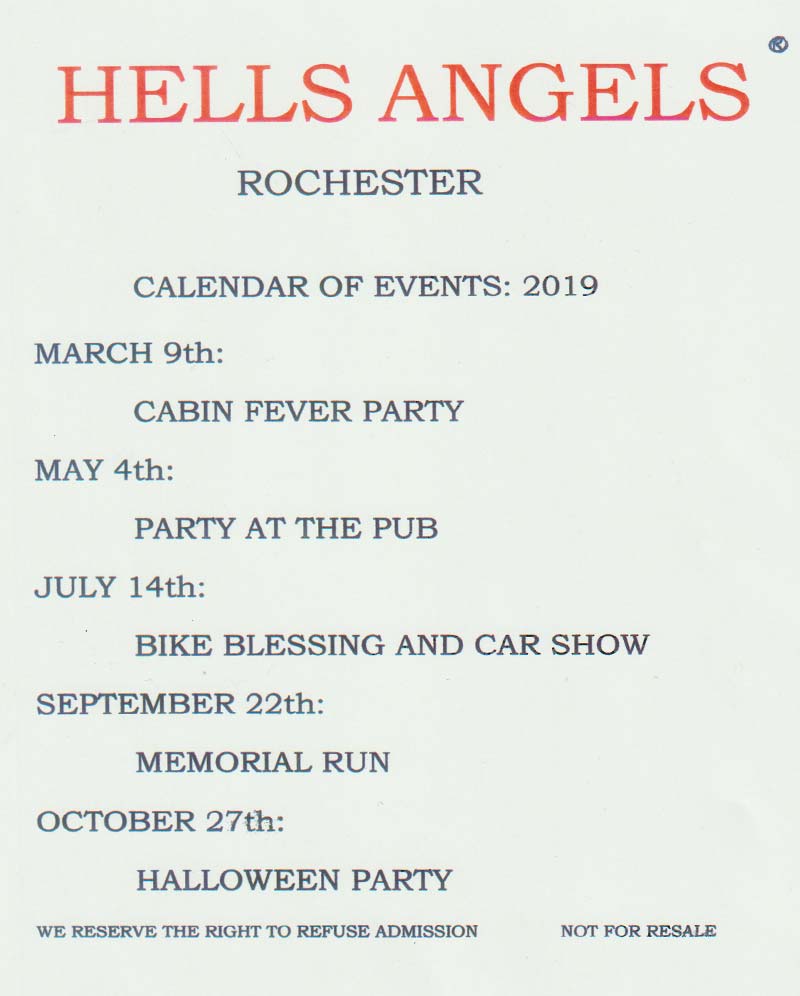 Events » Hells Angels® Rochester NY
