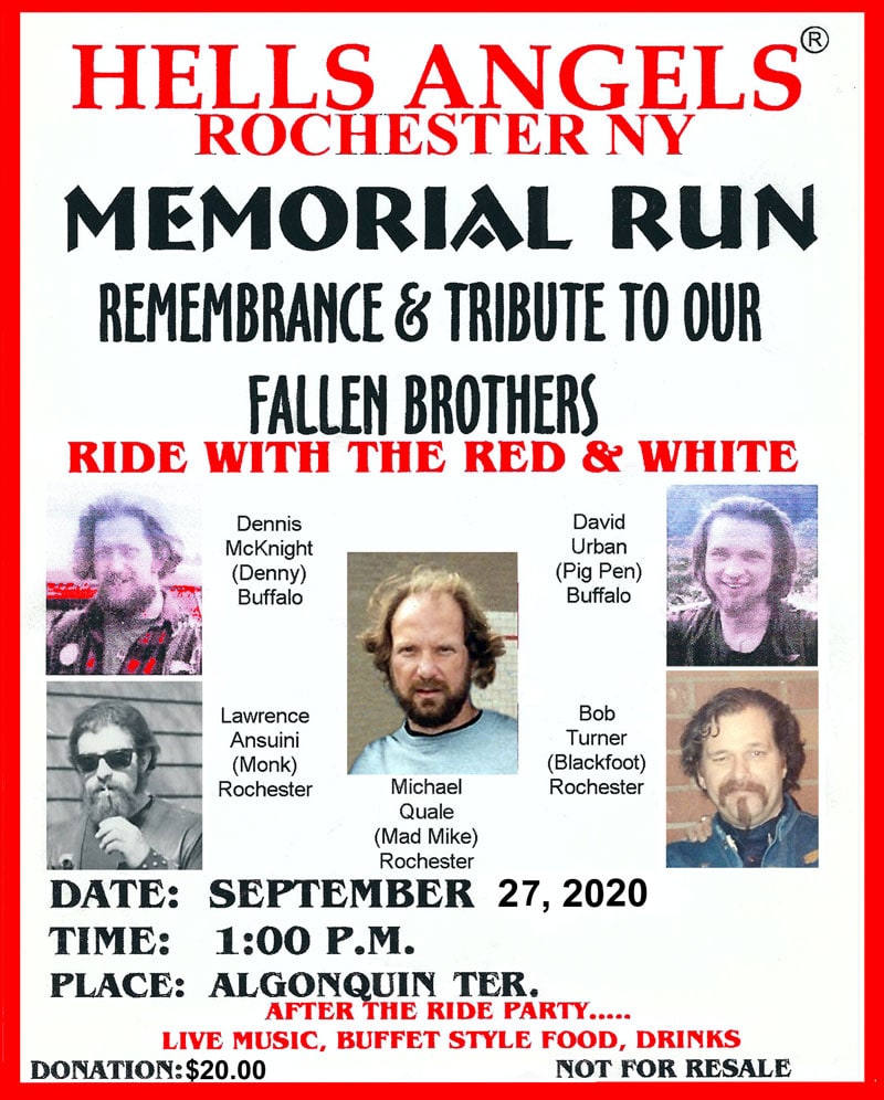 2020 Memorial Ride